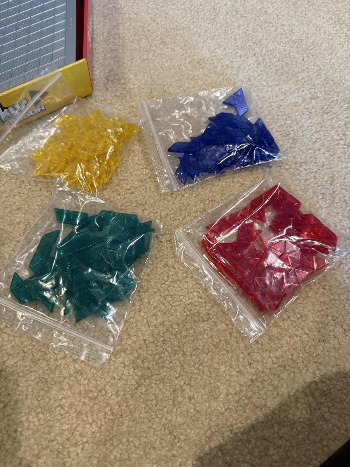 blokus trigon board game