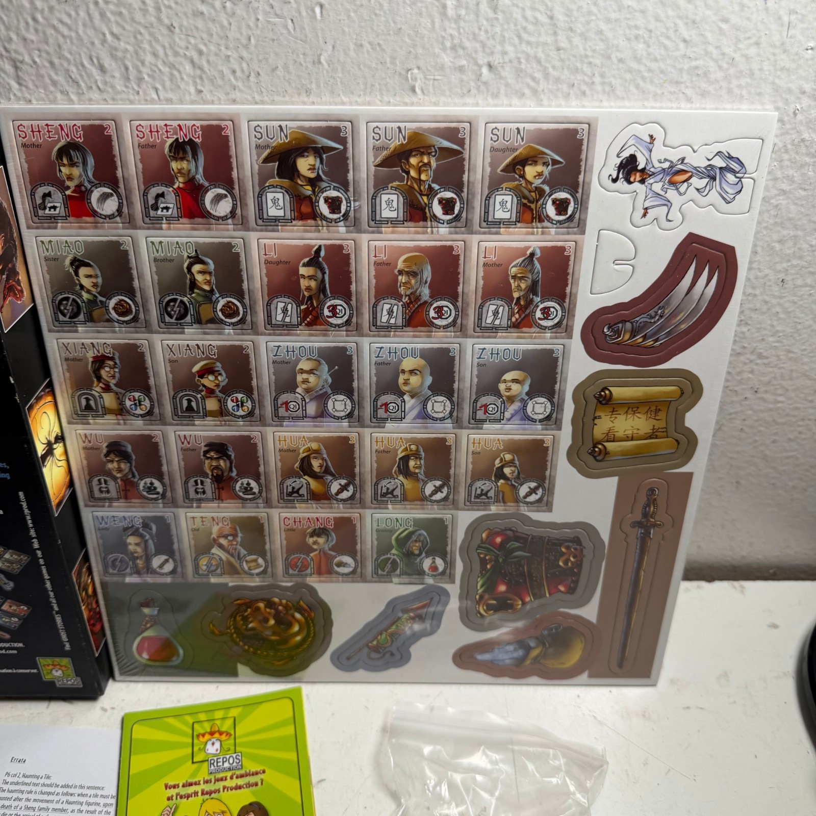Ghost Stories: White Moon Repos Production Cooperative Board Game Expansion