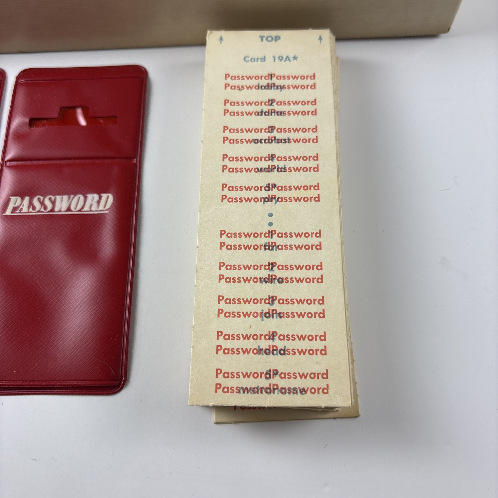 1963 Password Game 4260 Volume Three Milton Bradley Vintage Board Game Retro