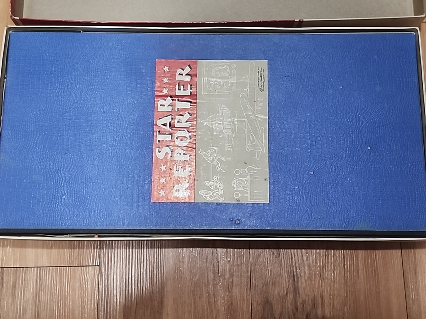 Vintage 1952 STAR REPORTER Board Game Parker Brothers 98% Complete