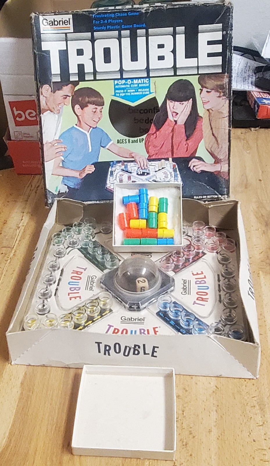 1975 Gabriel No 7310 Trouble Pop-o-Matic Complete