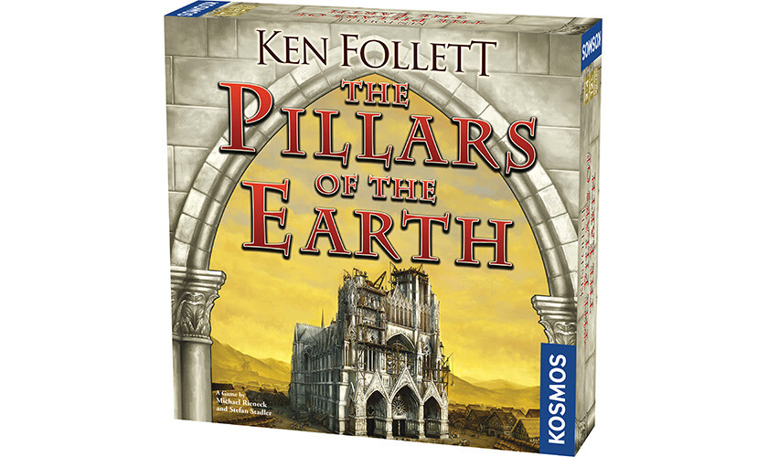 The Pillars of The Earth Board Game Medieval Strategy Thames Kosmos