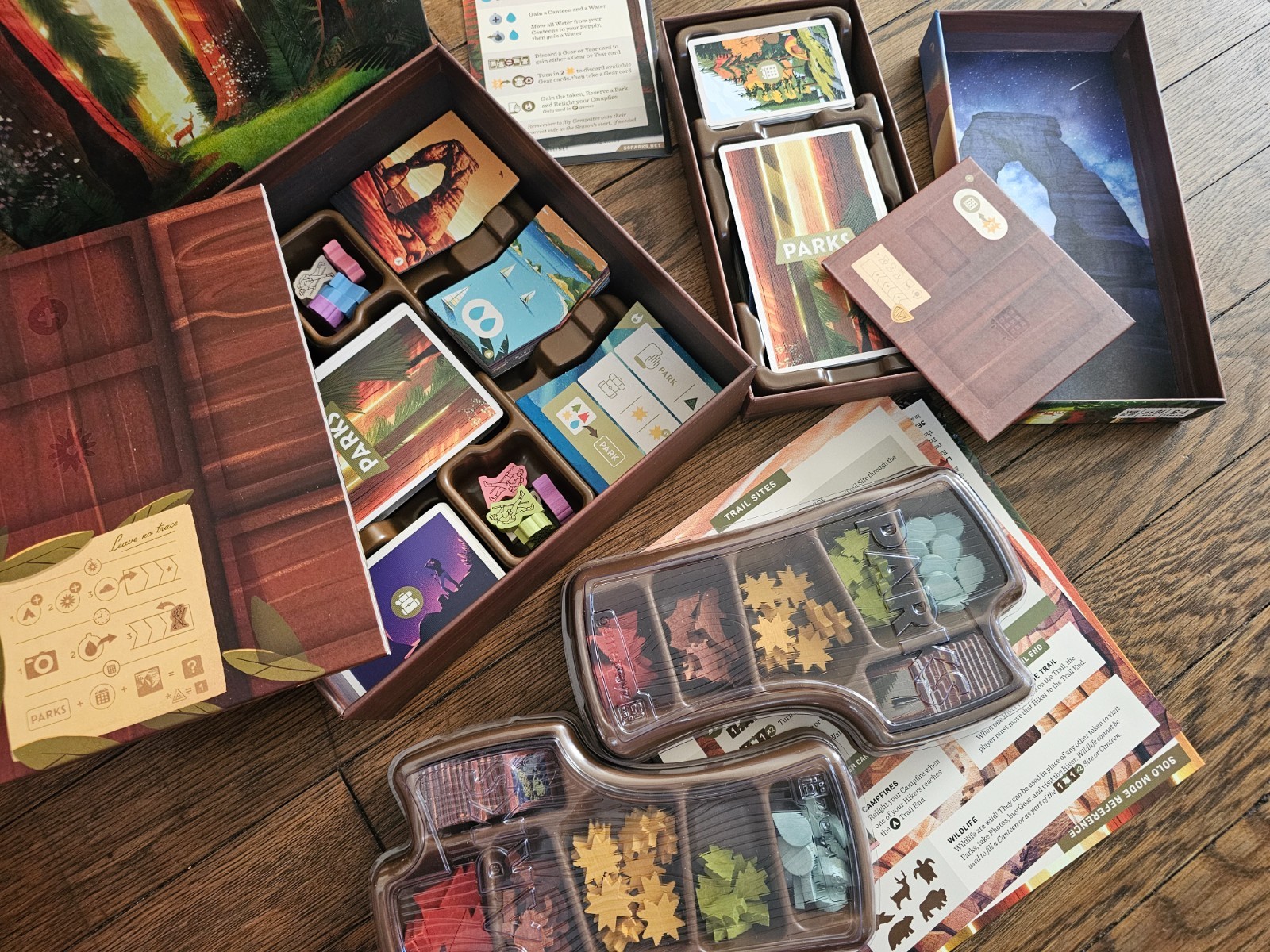 Parks 1st Ed. + Nightfall Expansion FREE SHIP! Keymaster