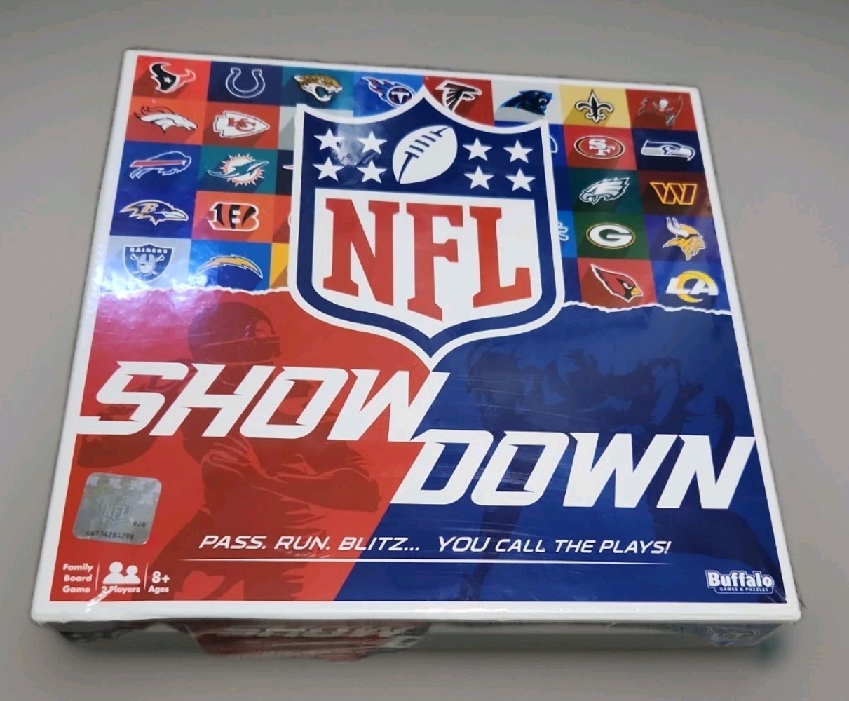 NFL Football Board Game SHOWDOWN You Call The Plays by Buffalo Games New