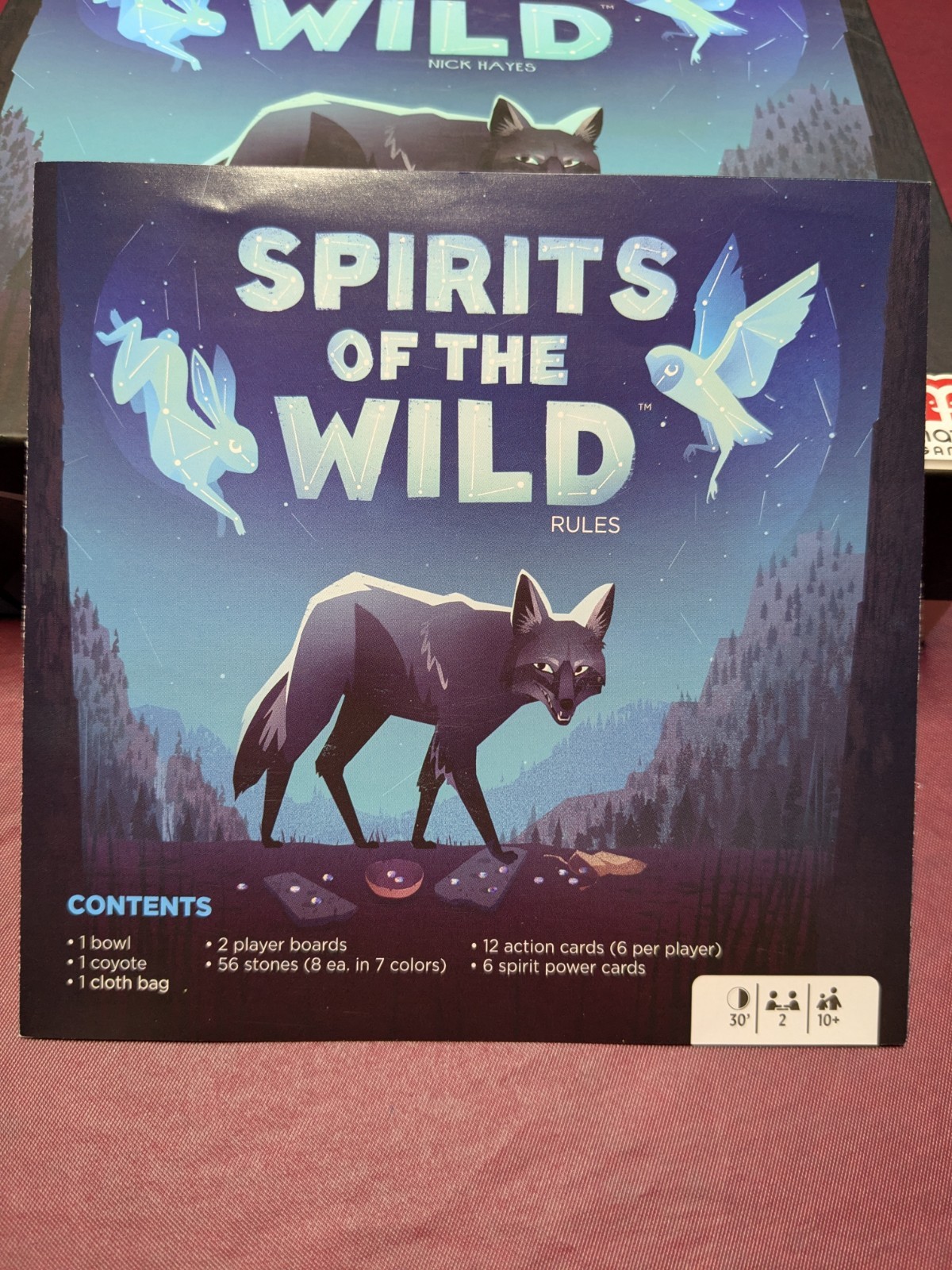 Spirits of the Wild Board Game Strategy 2 Player Complete w/multiple expansions!