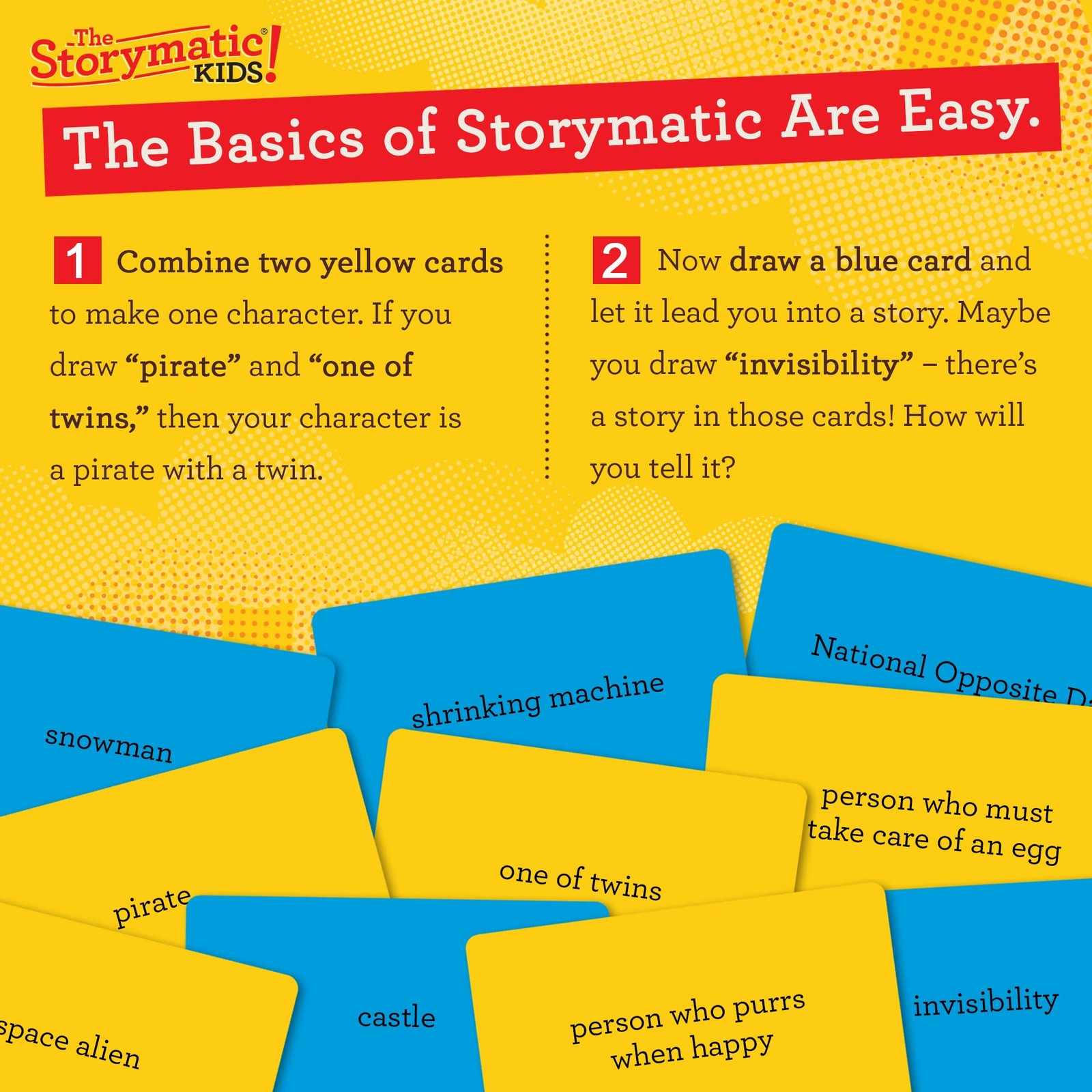 Storymatic – Writing Prompts for Young Writers – Storytelling Games – Teacher…