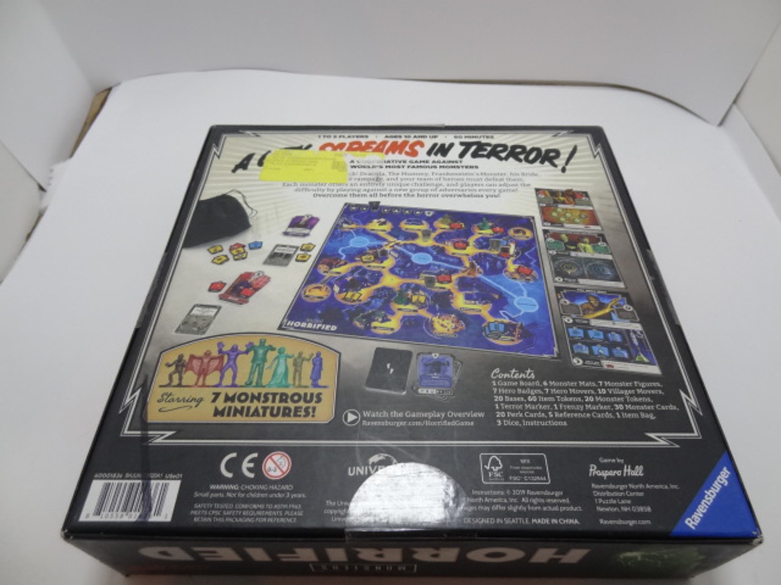 Horrified Universal Monsters Strategy Board Game by Ravensburger Games