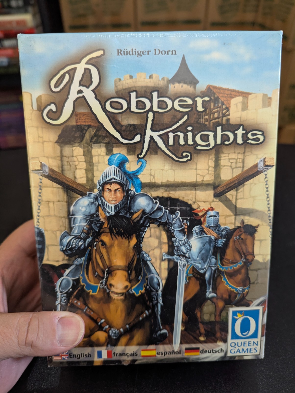 ROBBER KNIGHTS Board Game by Queen Games SEALED 2006