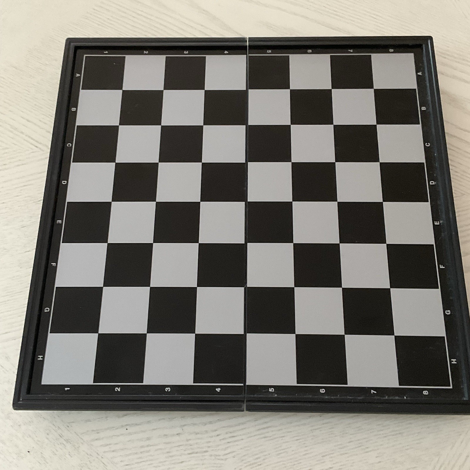 Travel Chess Board Set Magnetic Pieces & Board QuadPro Brain Games to Go