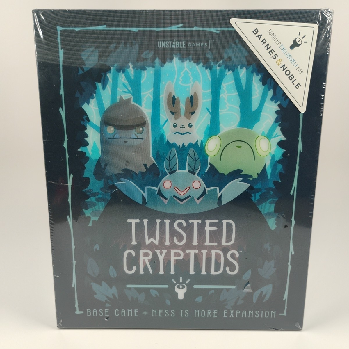 Unstable Games Twisted Cryptids Base Game + Ness Is More Barnes & Noble Bundle