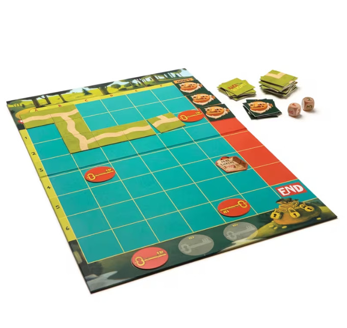 Race To The Treasure Peaceable Kingdom Cooperative Board Game
