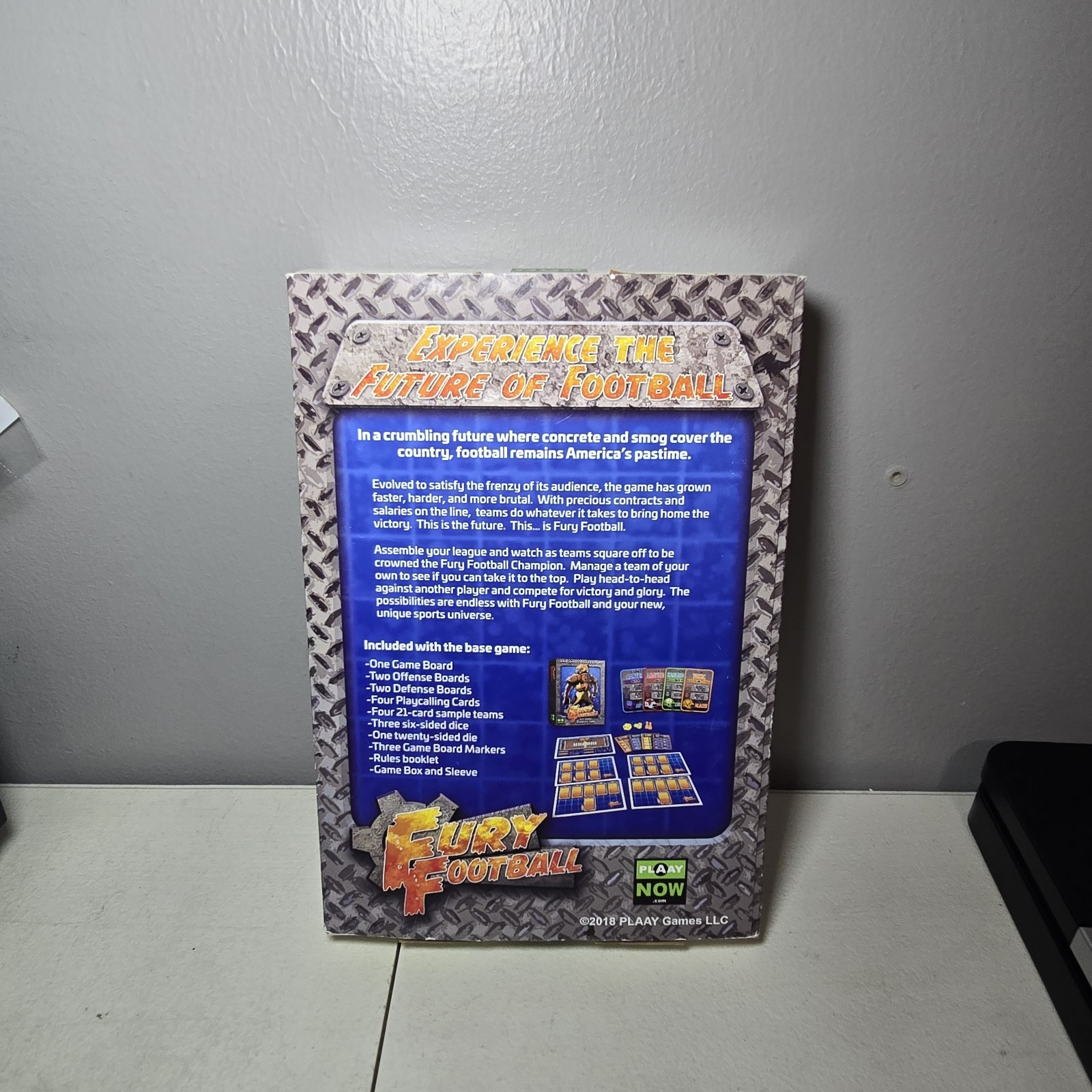 Plaay Games 2018 Fury Football Alt Sport Strategy Dice Rolling Game Collection 1