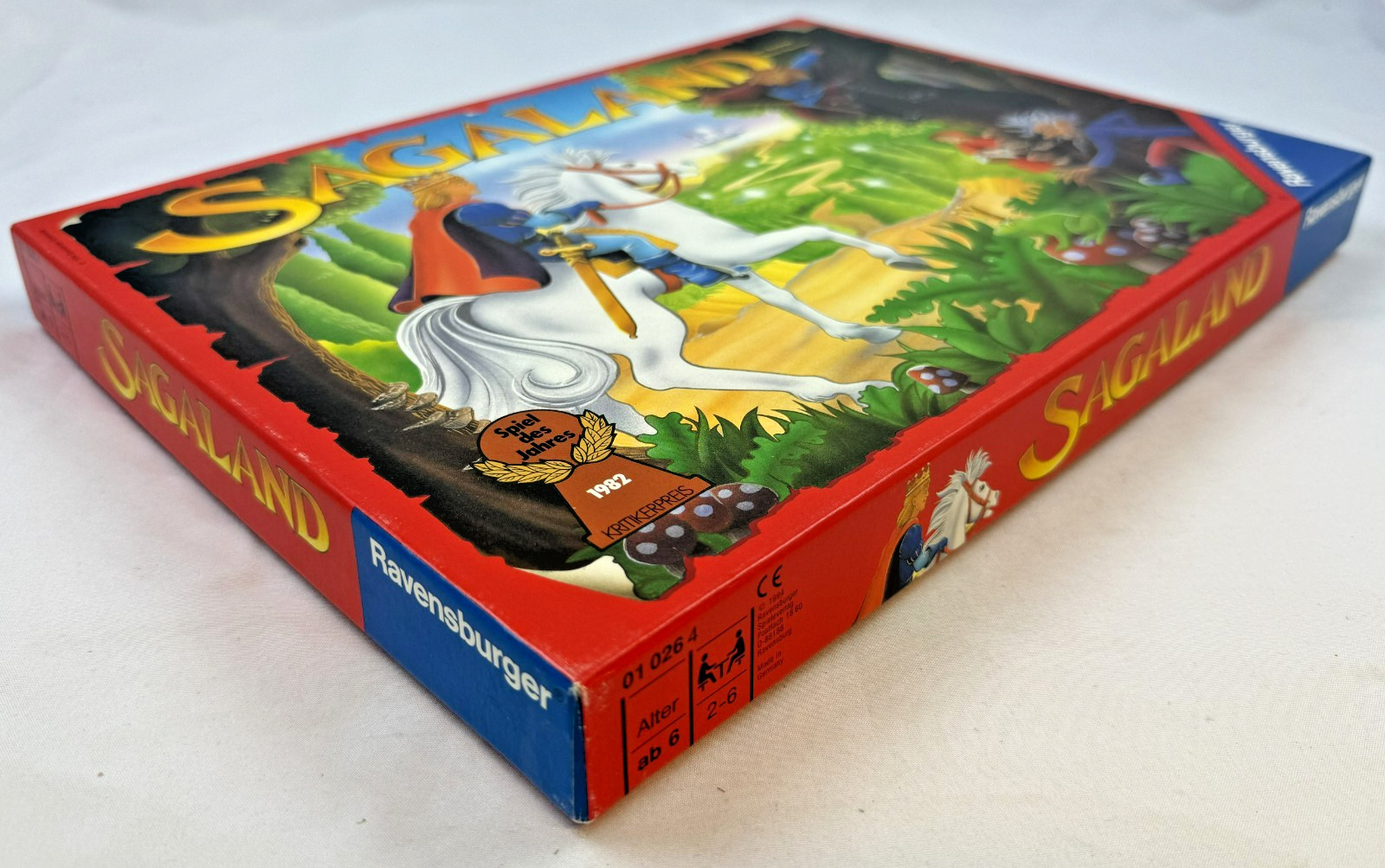Ravensburger Sagaland Board Game Alex Randolph Complete Fairytale Forest Vint…