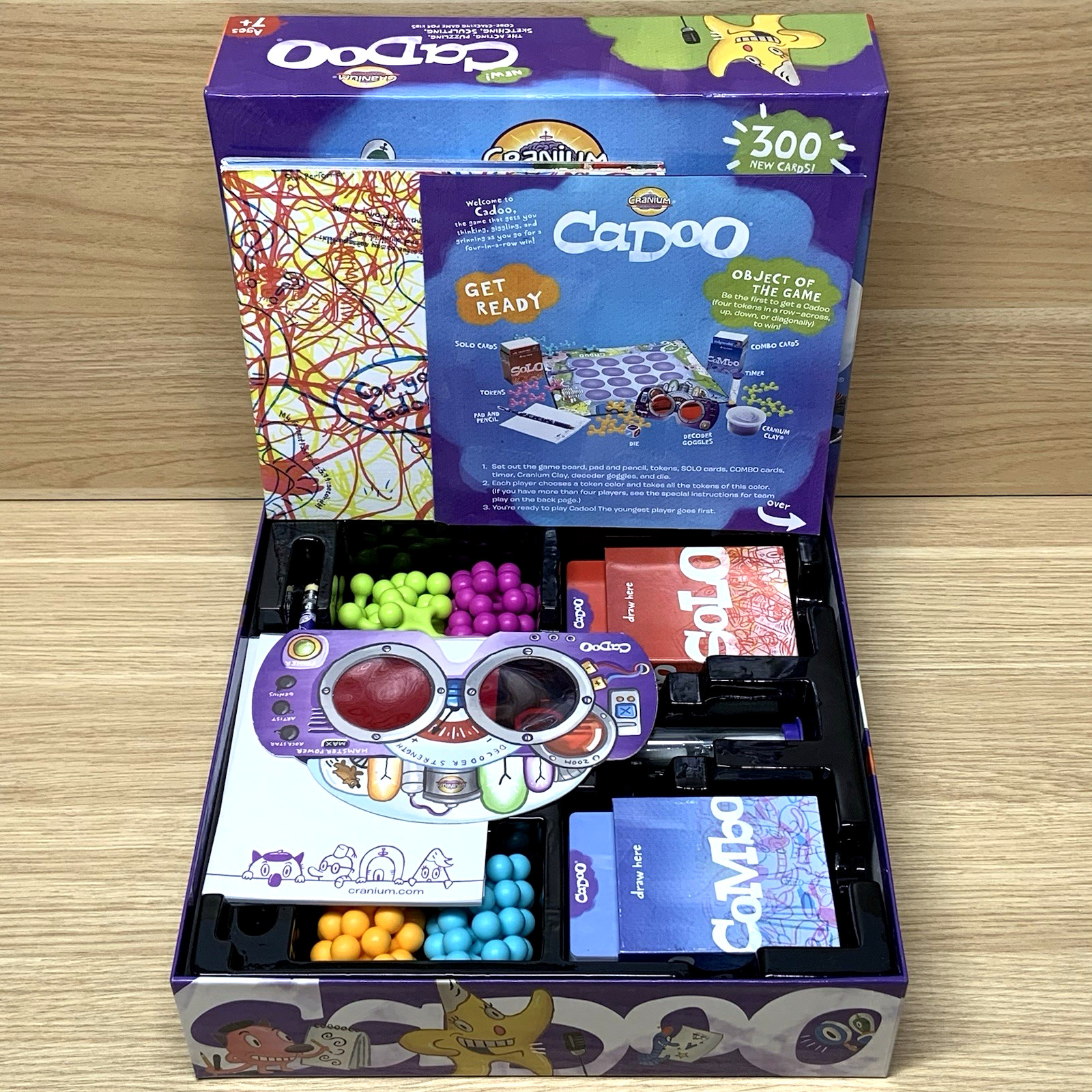 Cranium Cadoo Board Game – Kids Family Party Activity Ages 7+ Missing Clay Only