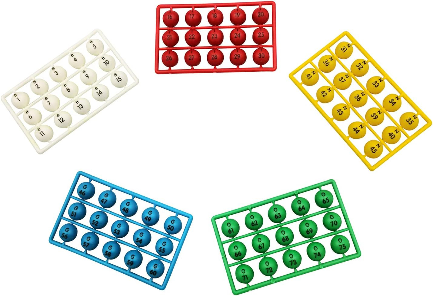 SEETOOOGAMES Deluxe Bingo Game Set – 8 Inch Metal Cage, 50 Paper Cards, 600 Colo