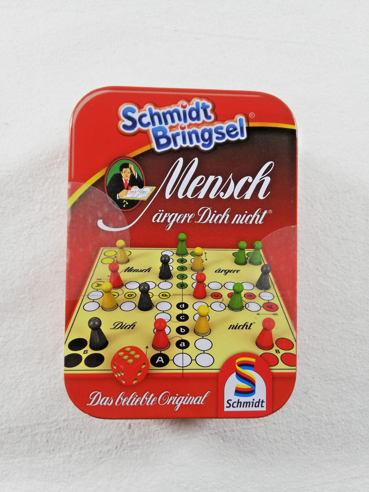 Man Don’t Get Angry – Pocket Edition Schmidt Games Board Game Kids Original Packaging