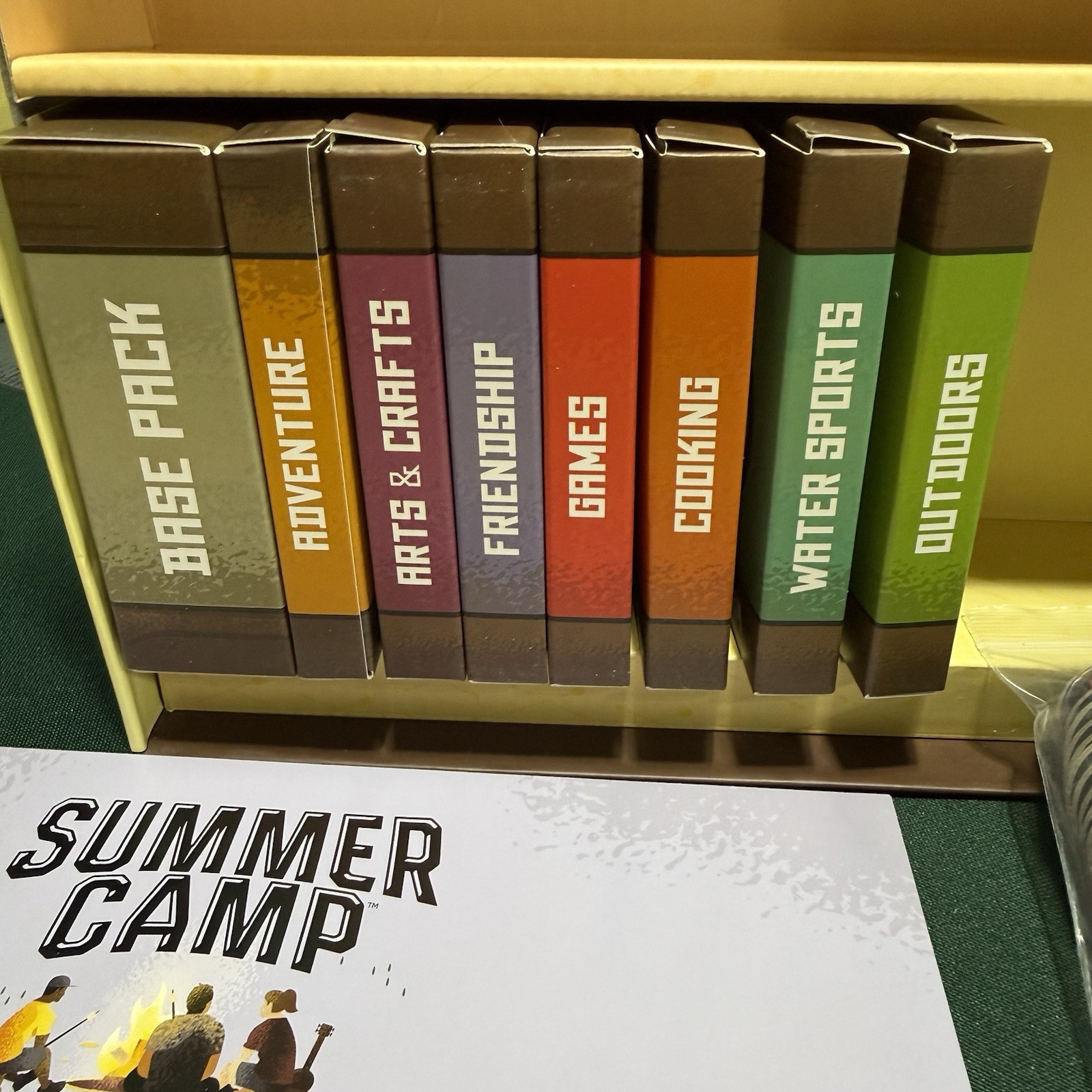 Summer Camp Board Game – Complete – NEW – Buffalo Games – Ships Free – Summer