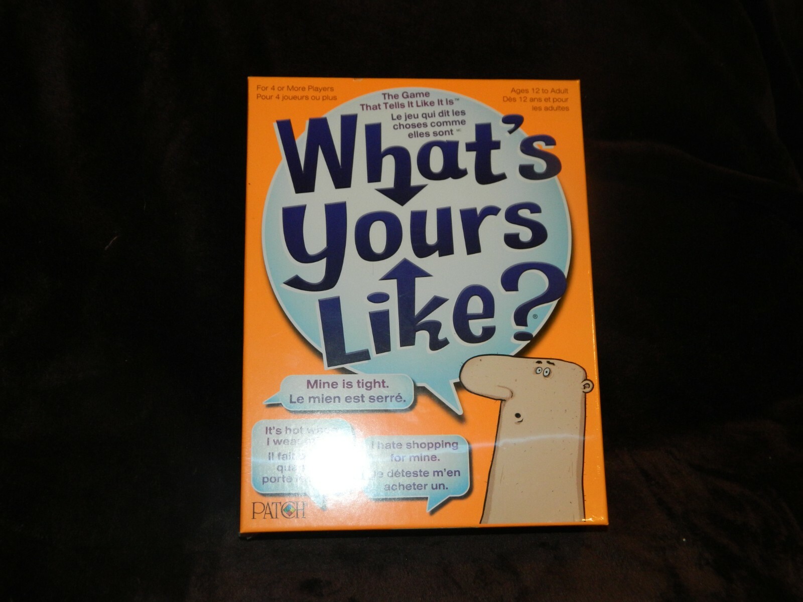 Patch What’s Yours Like? Board Game NEW