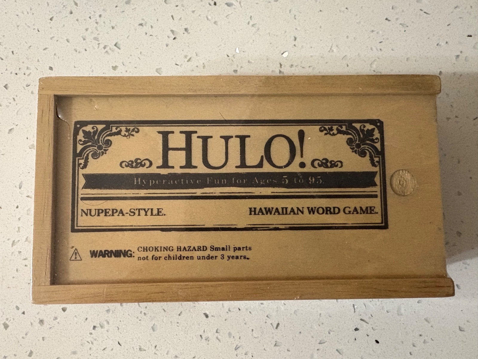 Hulo! Hawaiian Word Game Nupepa Style Letter Tiles (Factory Sealed)