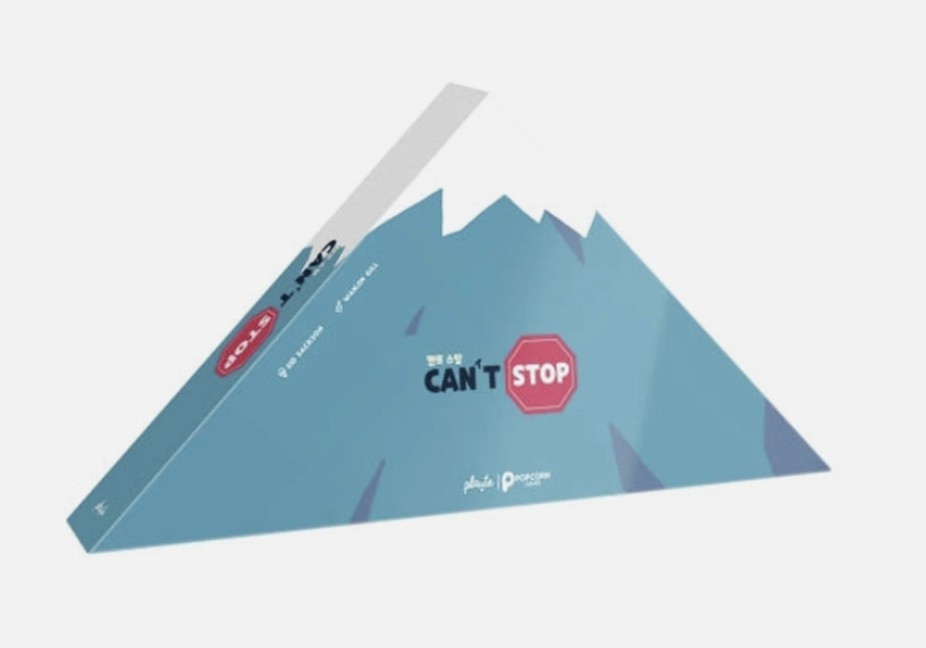 Big size Can’t stop (Triangle) Board game 2-4 players Popcorn Games
