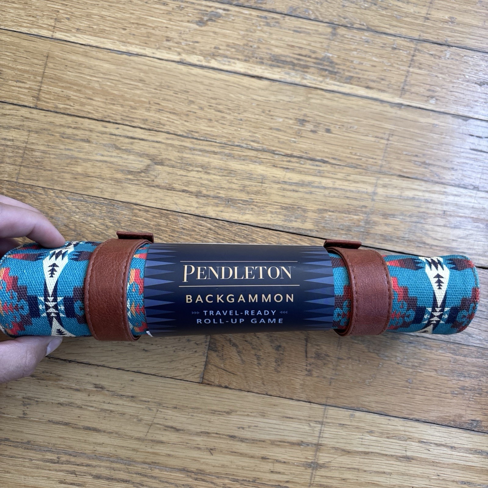 Pendleton BACKGAMMON Travel-Ready Roll-Up Game (NEW)