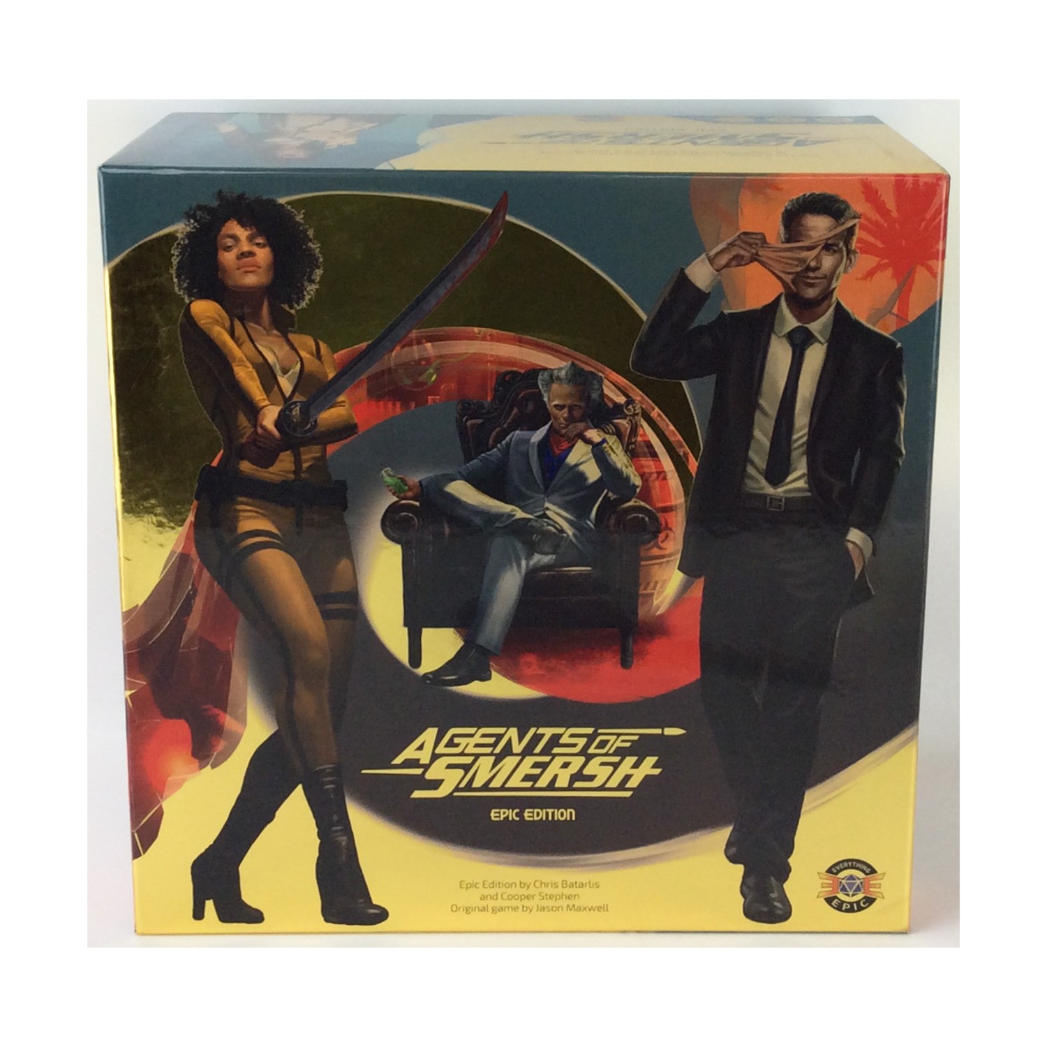 Everything Board Game Agents of SMERSH – Epic Kickstarter Collecto Box VG+/NM