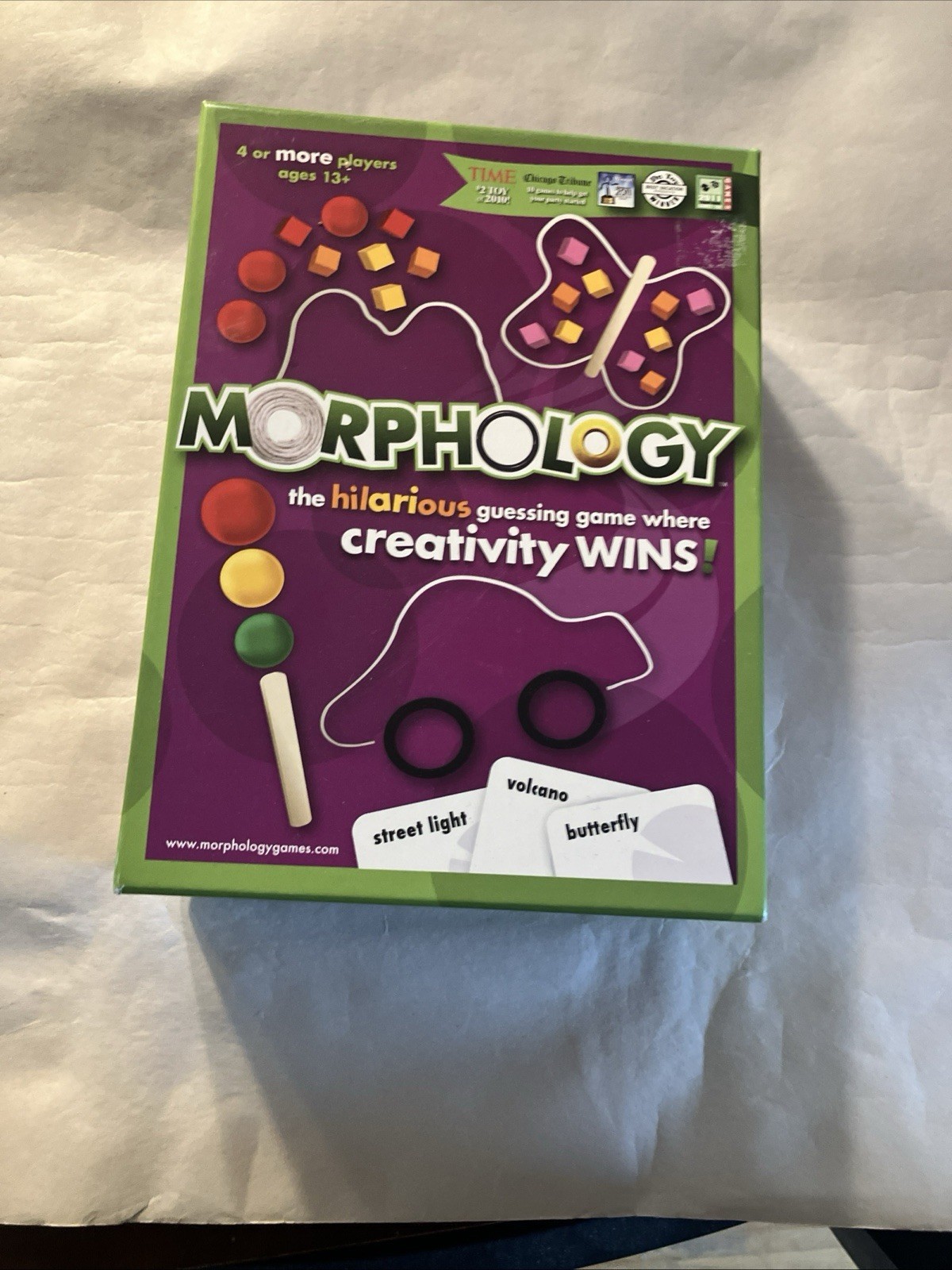 Morphology Creativity Wins 2011 Board Game VG condition Open Never Played