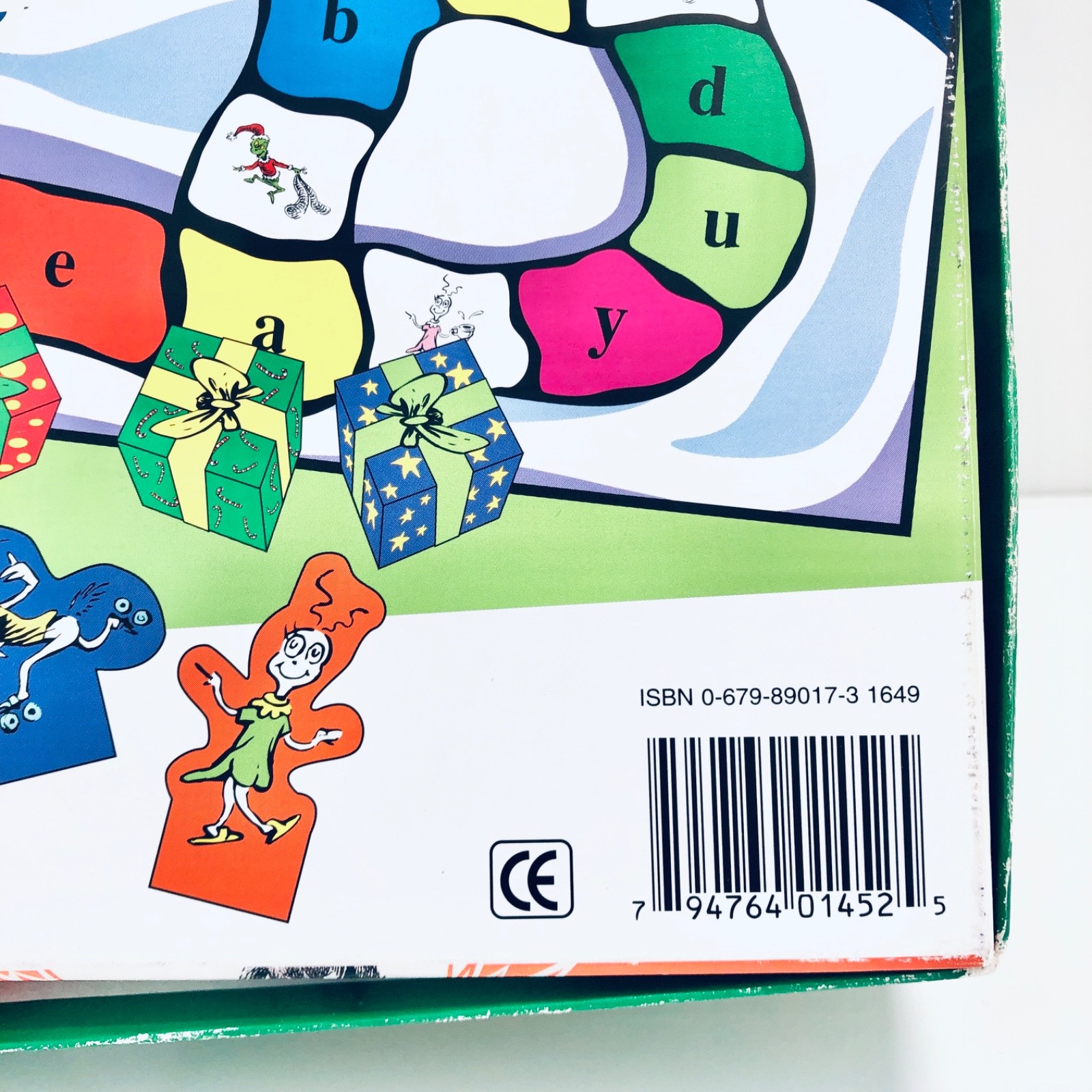 How the Grinch Stole Christmas Dr. Seuss Board Game Complete 1997 First Ed