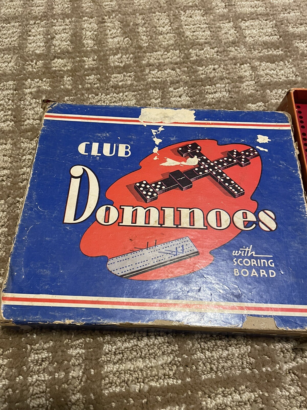 1940s Dominoes set Embossing #110 Single Eagle Complete