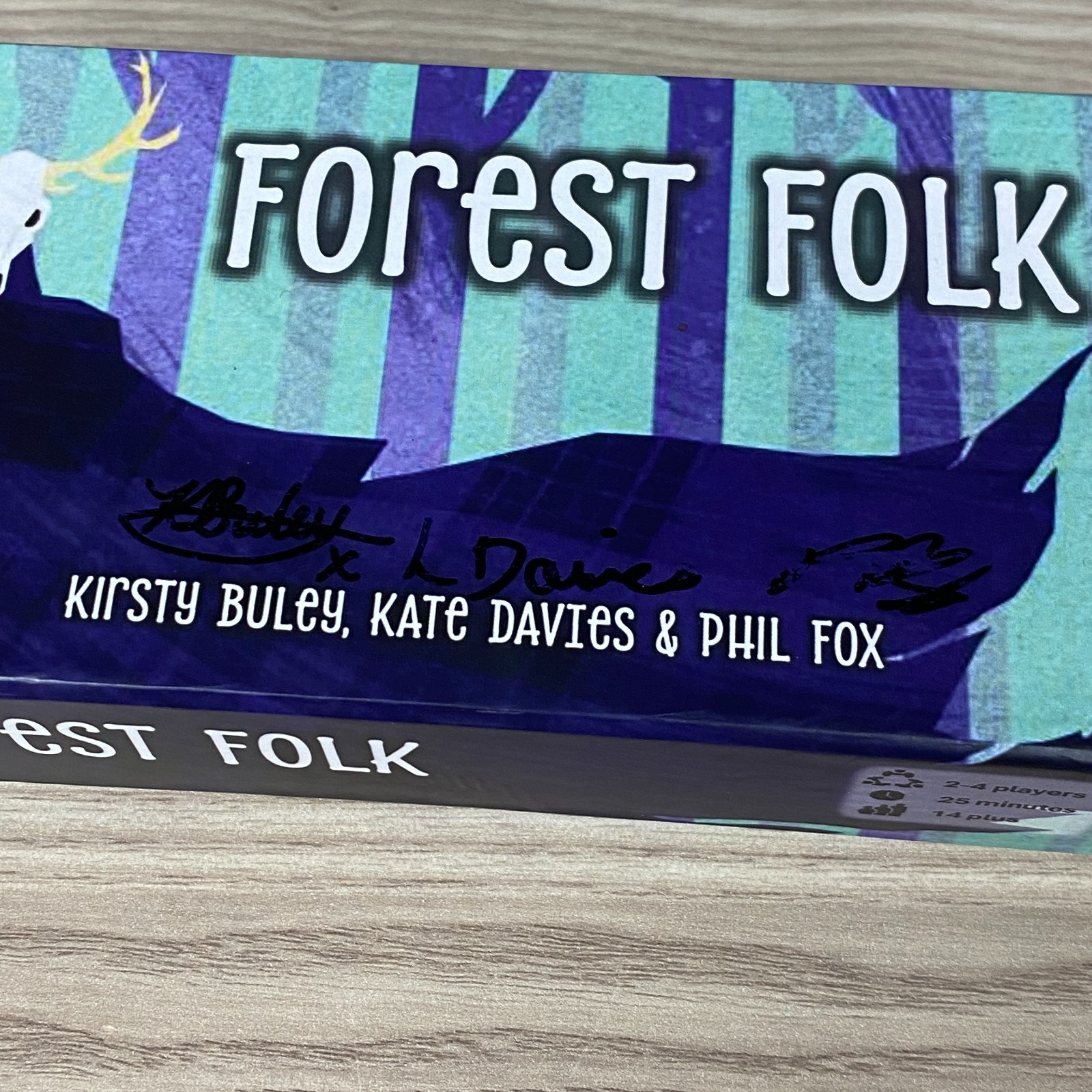 FOREST FOLK COMPLETE BOARD/CARD GAME 2024 DRACO STUDIOS FANTASY PUZZLE MYTHOLOGY