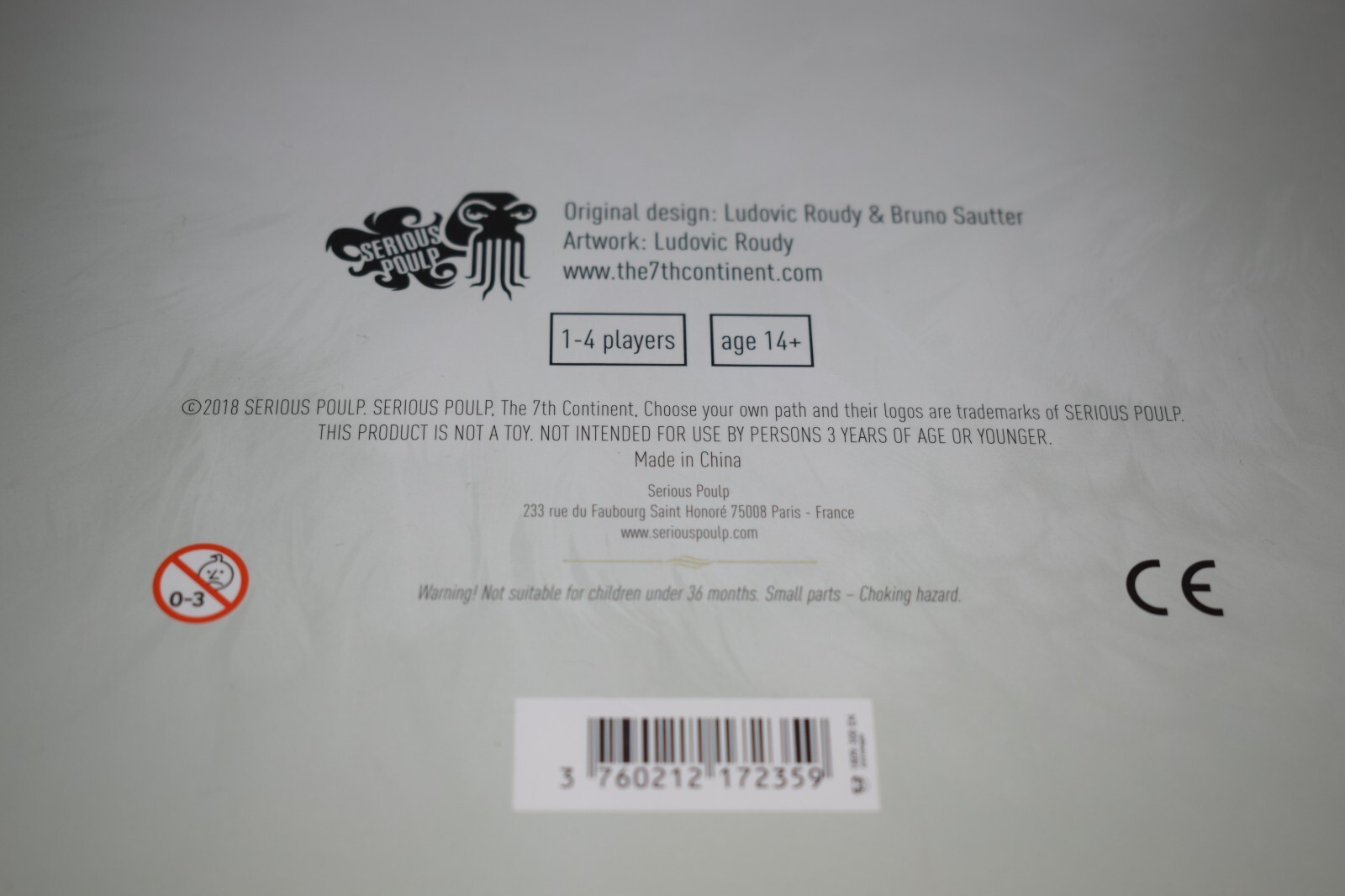 The 7th continent board game Kickstarter Edition SEALED JS-3