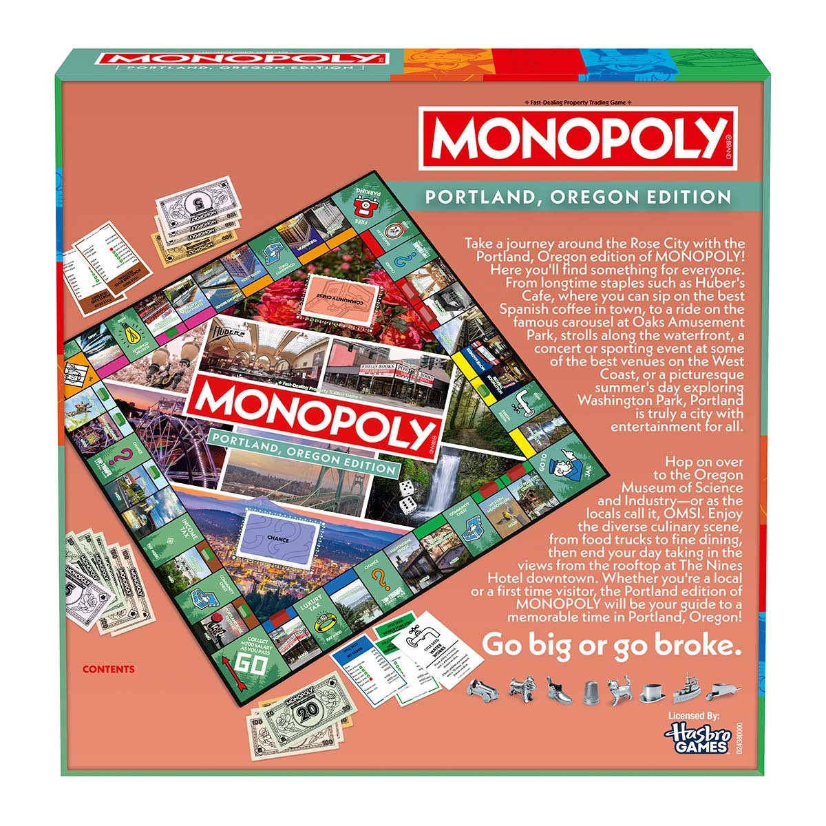 Monopoly Portland Oregon Edition Board Game – New & Sealed