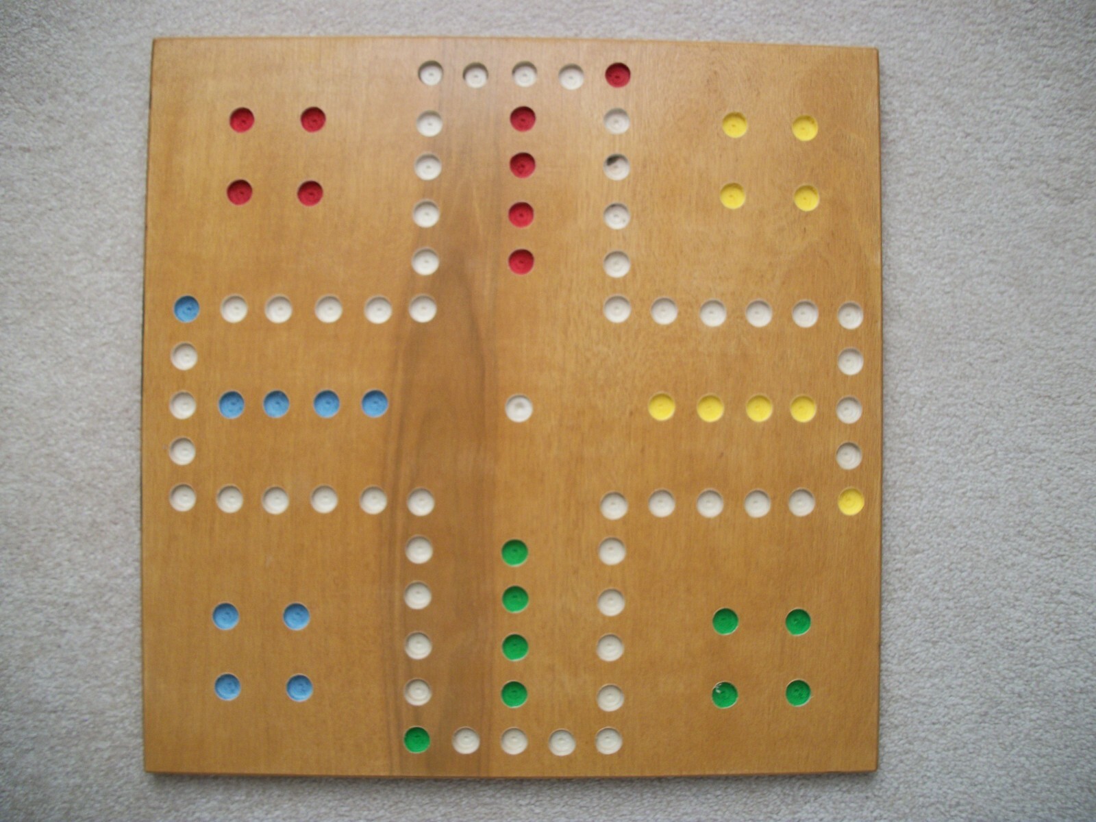 Wahoo marble board game