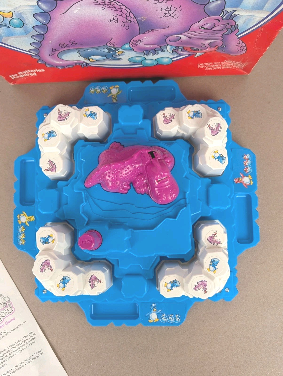 Vintage 1986 Don’t Wake the Dragon 3D Board Game Parker Brothers COMPLETE WORKS!