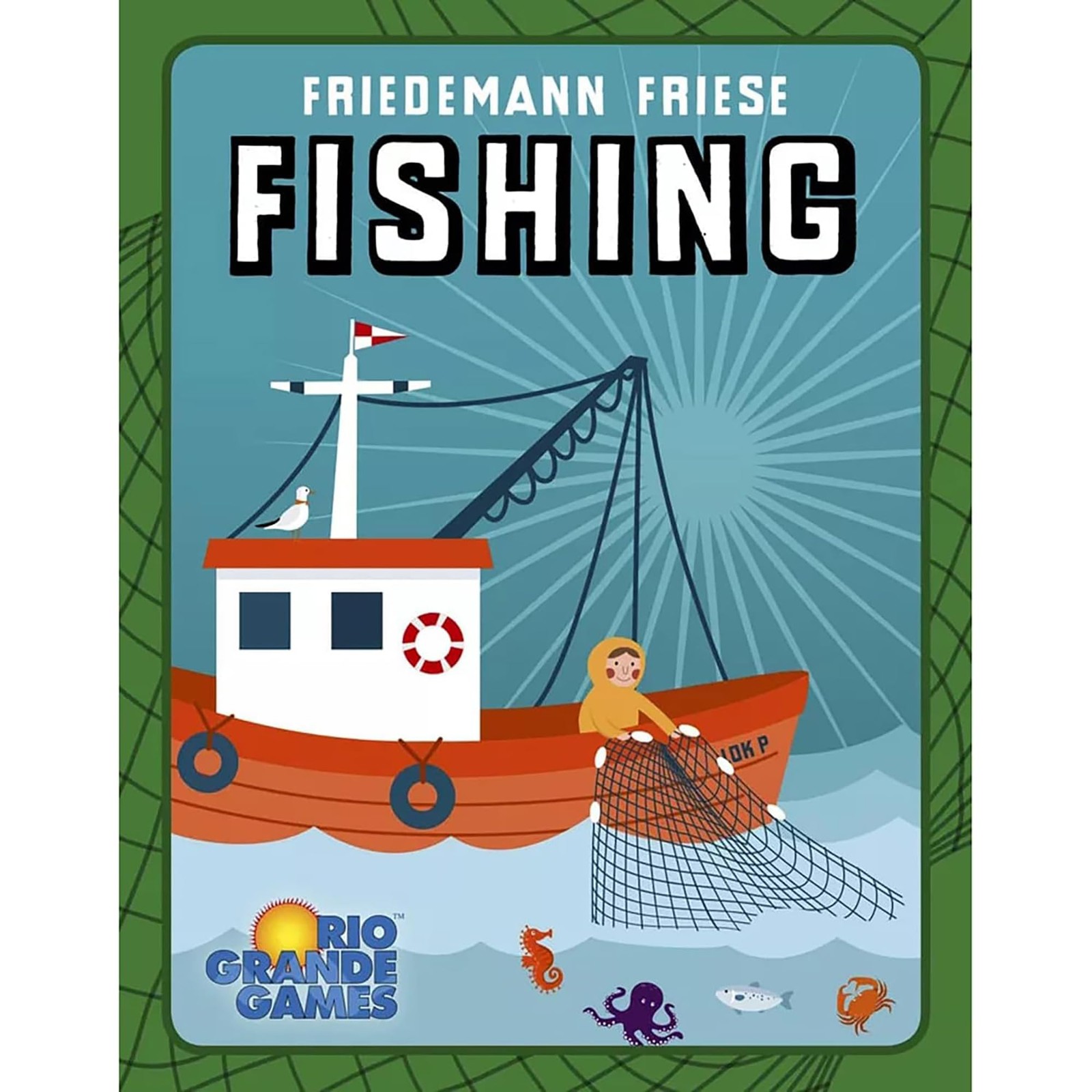 : Fishing – Trick Taking Card Game, Ocean Theme, Card Drafting & Point Collec…