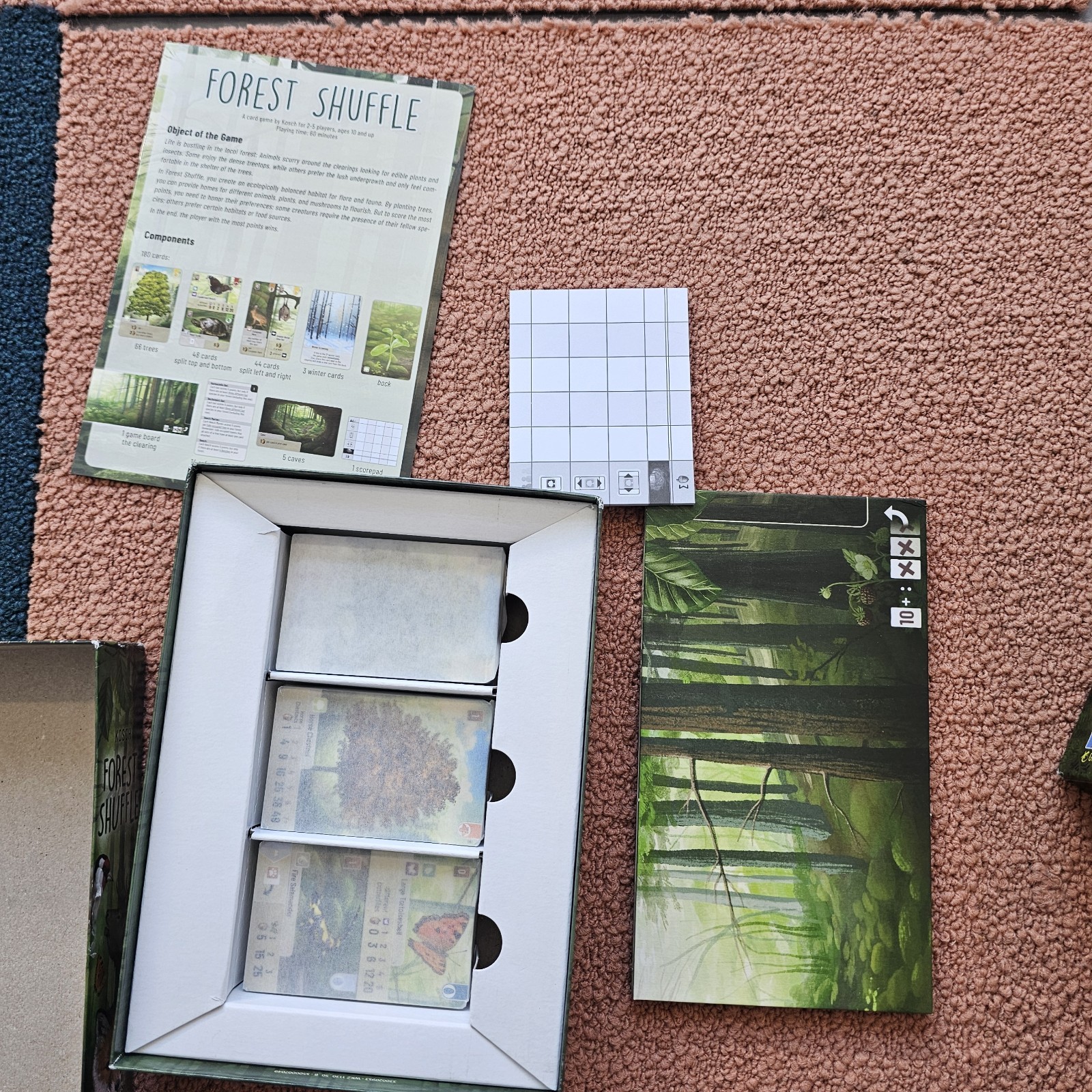 Kosch Forest Shuffle Card Game New Lookout Board Games ɓ4b
