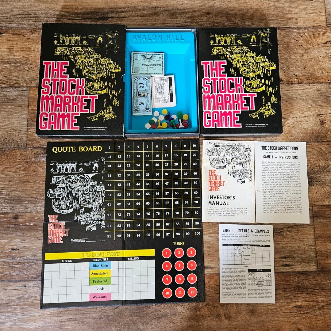 The Stock Market Game, by the Avalon Hill Game Company