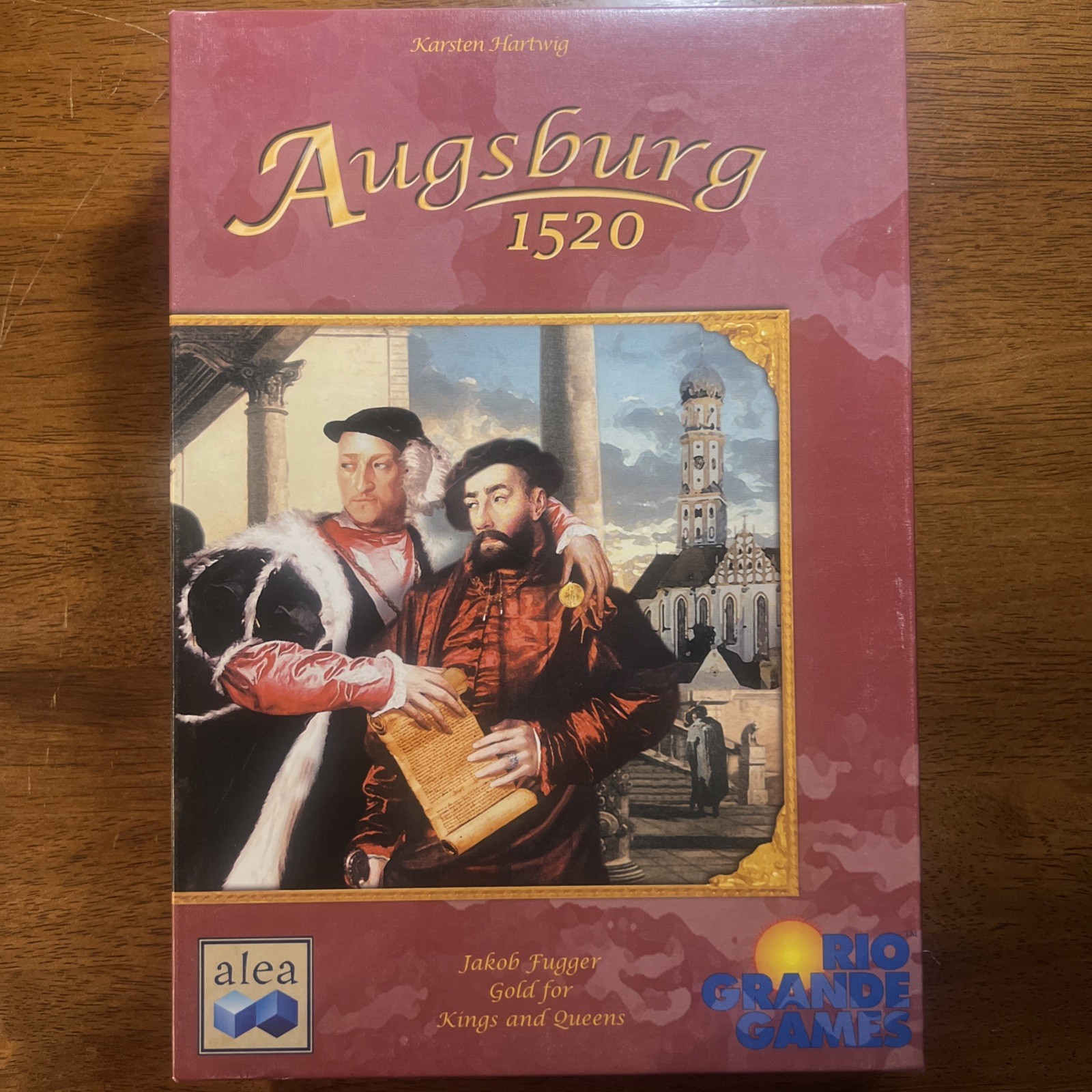 Rio Grande Games Boardgame Augsburg 1520 Karsten Hartwig