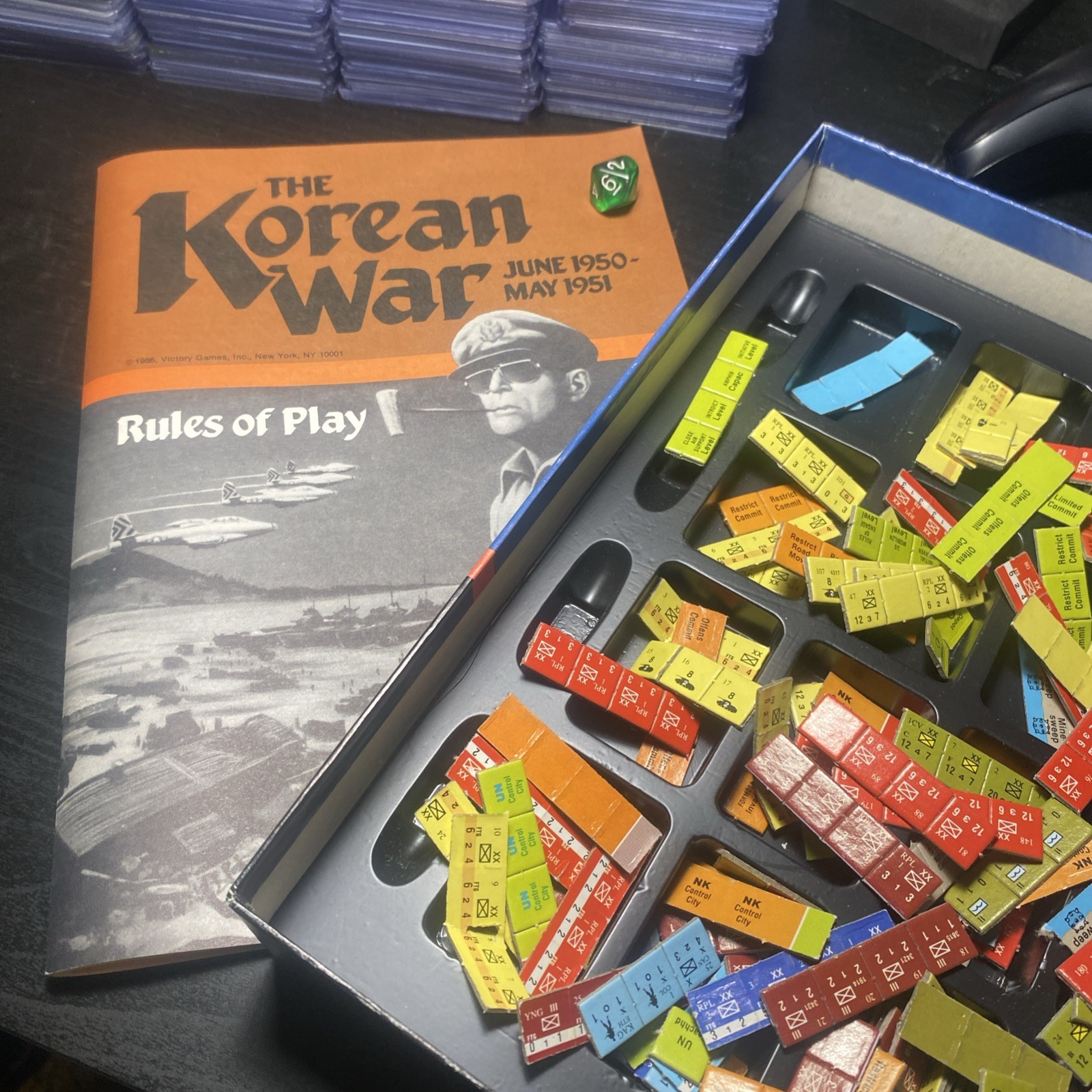 1986 THE KOREAN WAR JUNE 1950 – MAY 1951 War Board Game Victory Games