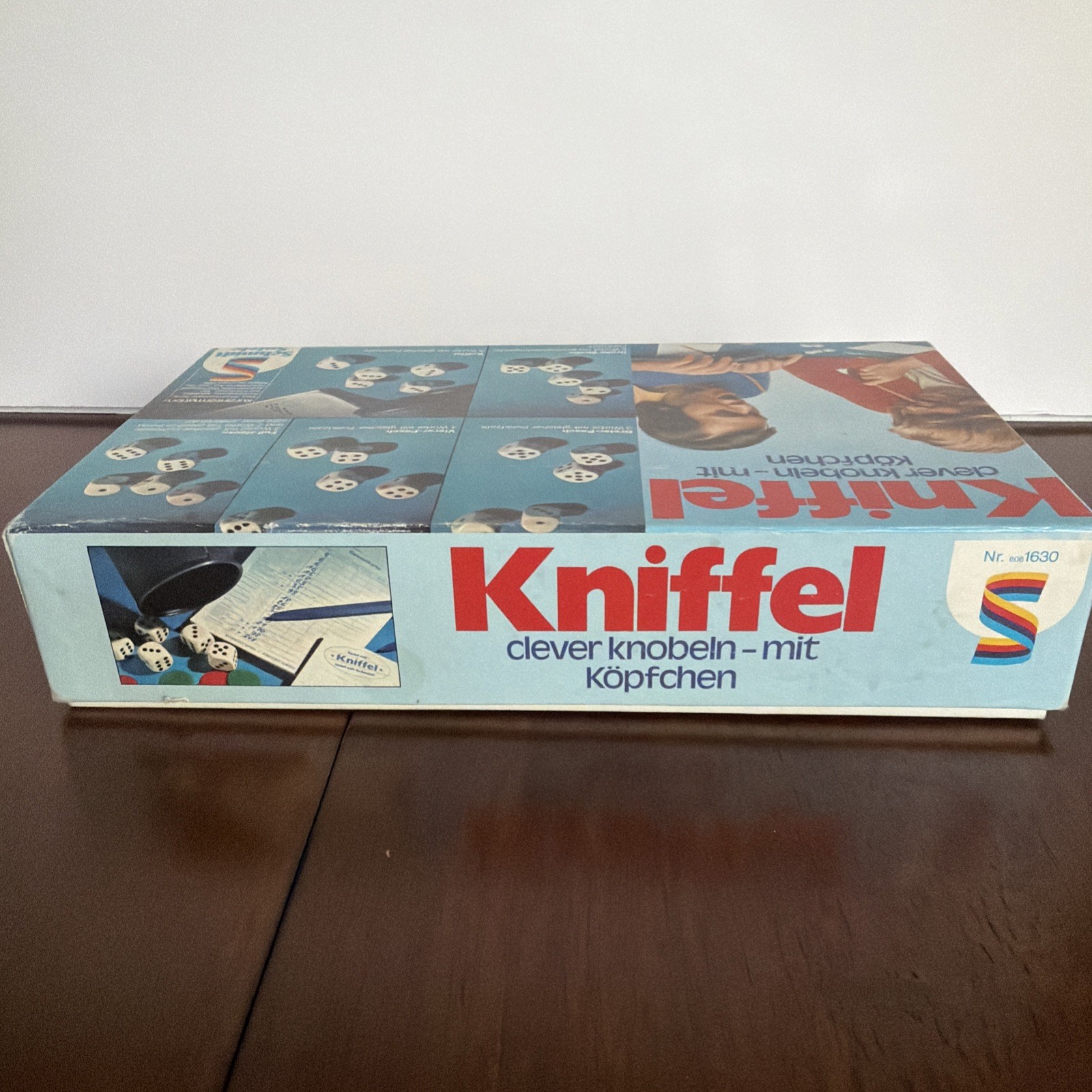 Vtg Kniffel Clever Knobeln-mit Kopfchen German Dice Game Schmidt Spiel #1630