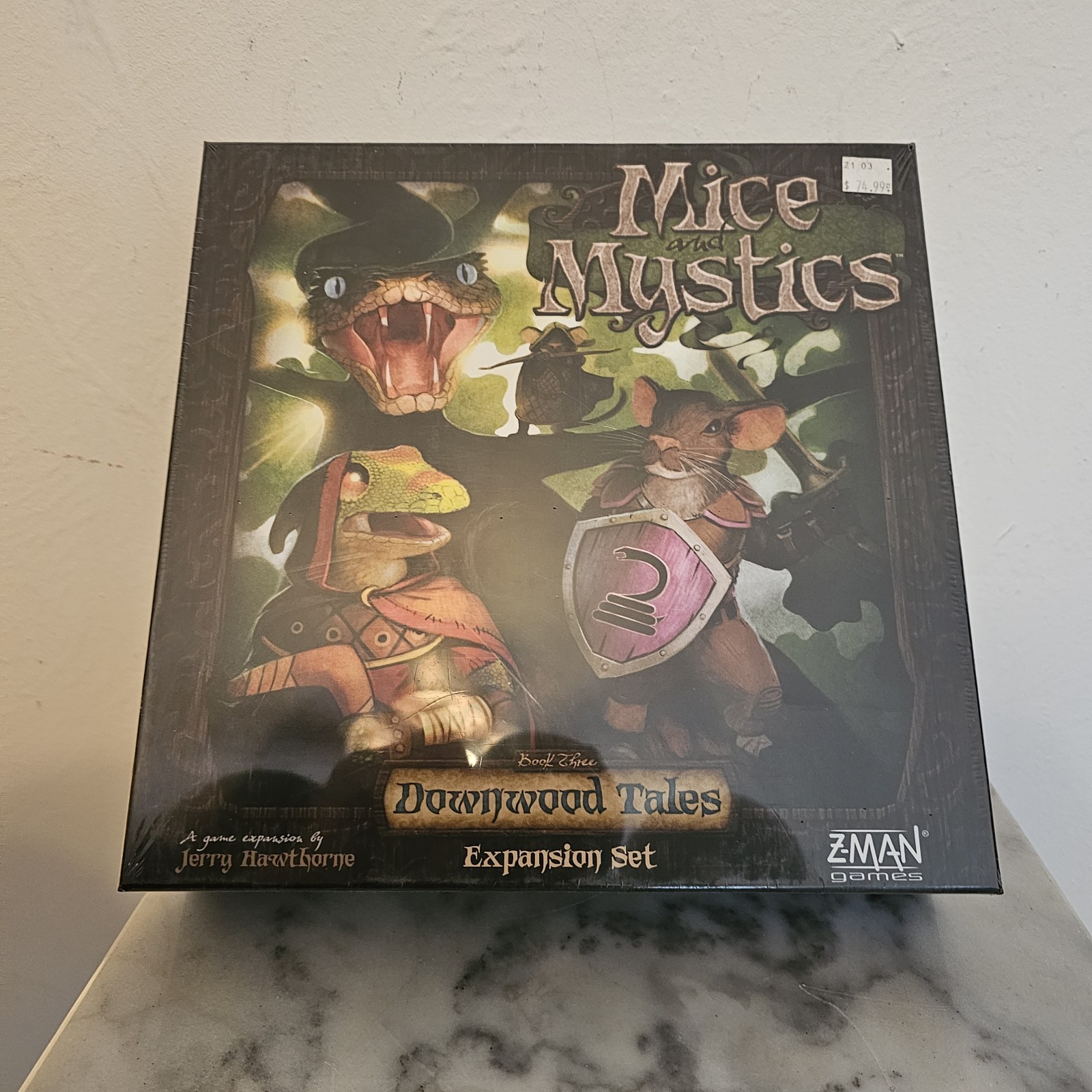 Plaid Hat Games Mice and Mystics Downwood Tales EXP with Miniatures