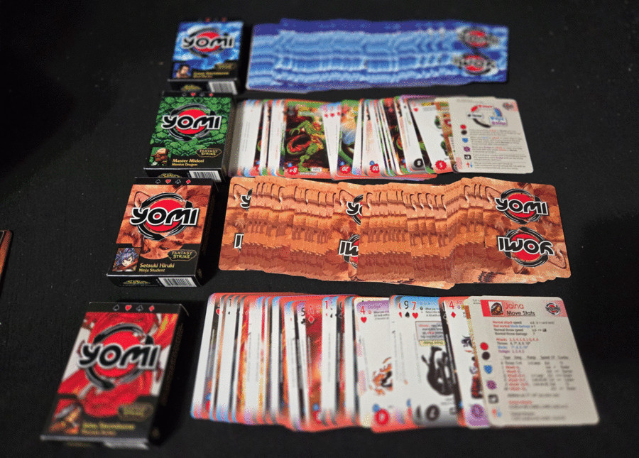 Yomi Round 1 Fighting Card Game Complete Sirlin Games