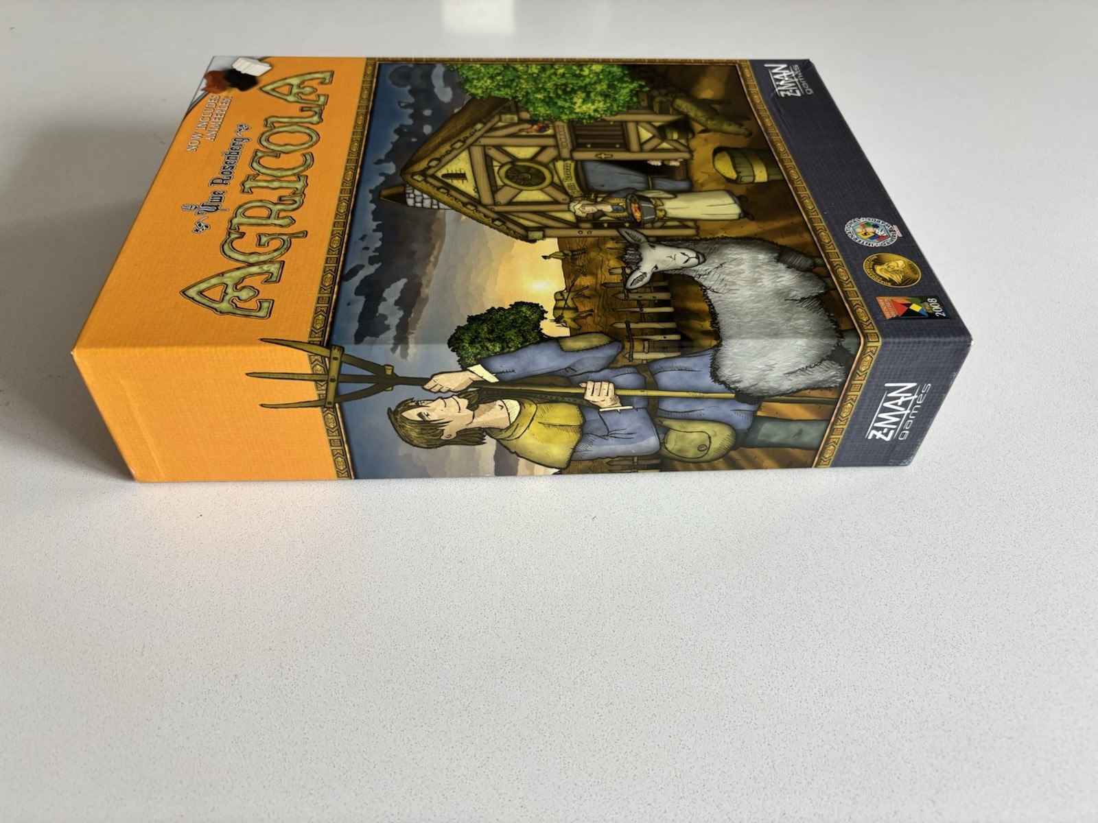 Z-Man Games Agricola The 17th Century Farming Strategy Board Game Open Box
