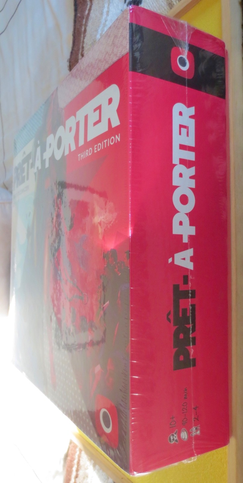 Pret a Porter board game 2019 Portal Games in shrink with promos free shipping