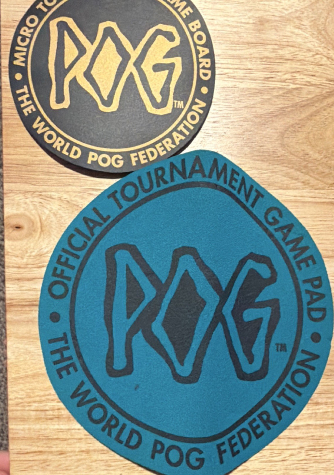 The World POG Federation POG Official Tournament Game Pad & Micro Board
