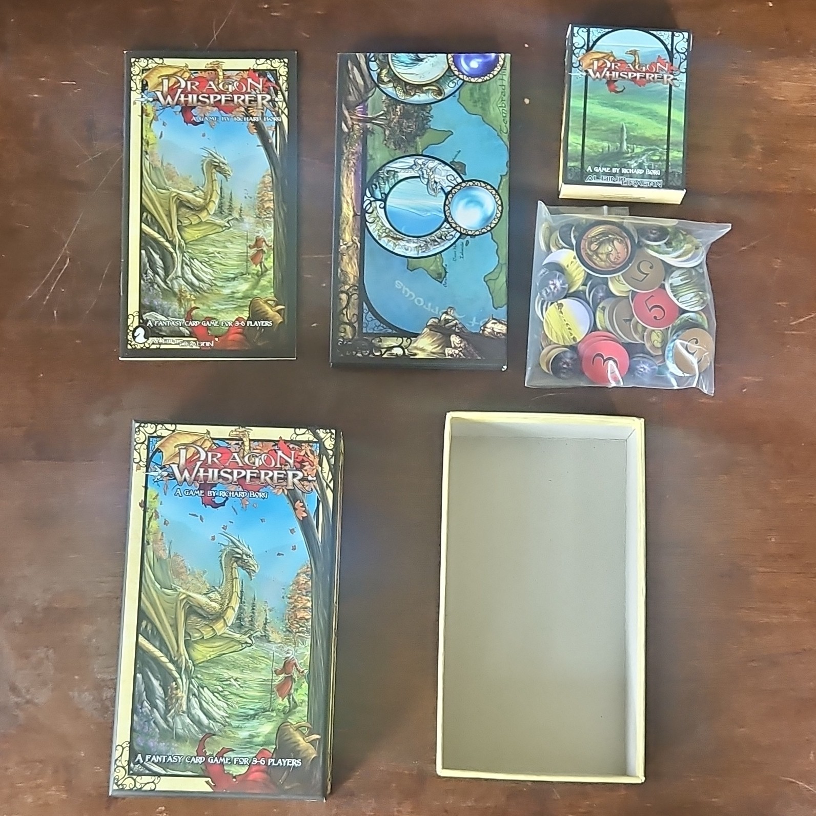 Albino Dragon Dragon Whisperer Fantasy Card Game 3-6 Players 14+ DW-2019