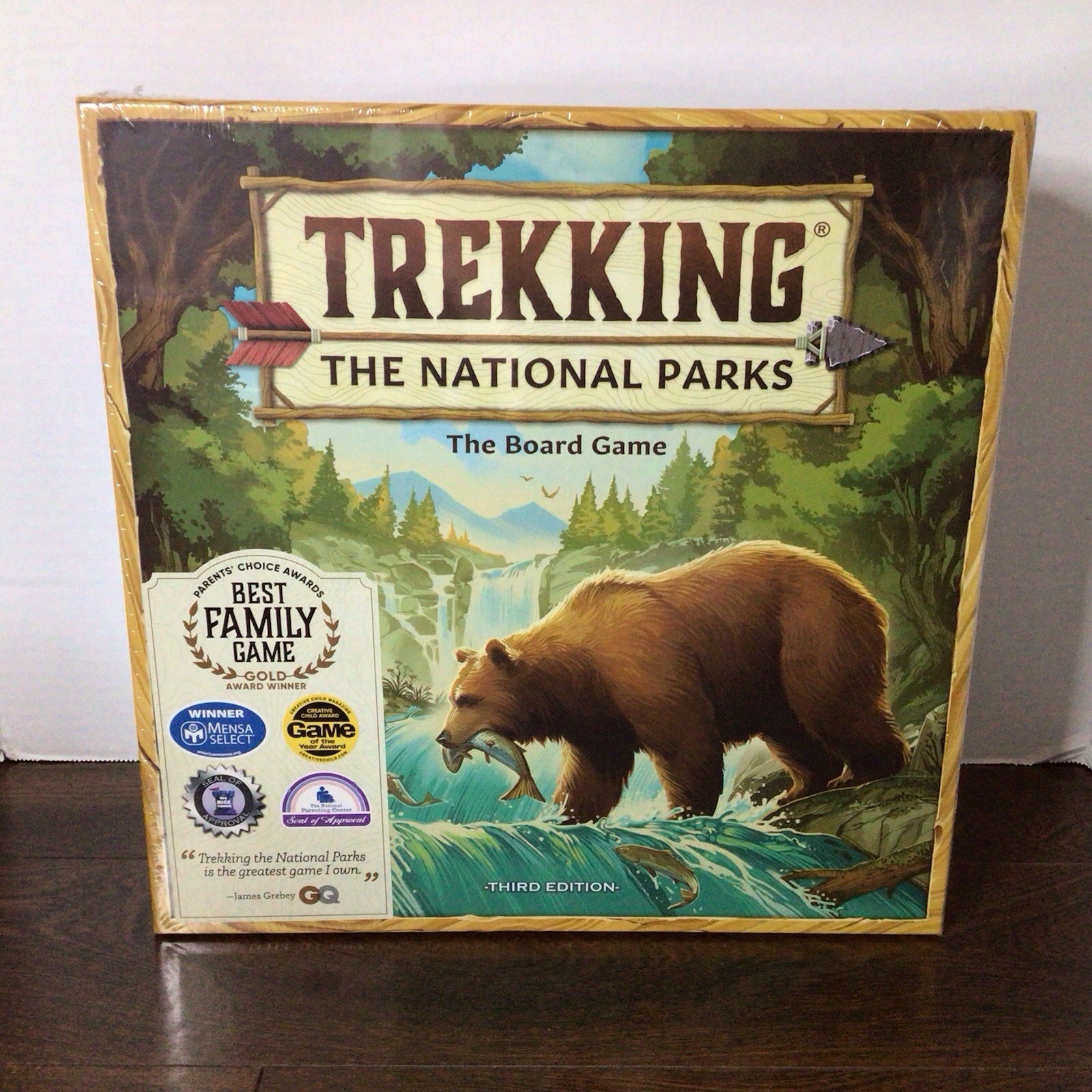 Trekking The National Parks Board Game 3rd Edition Nature Geography – New/Sealed