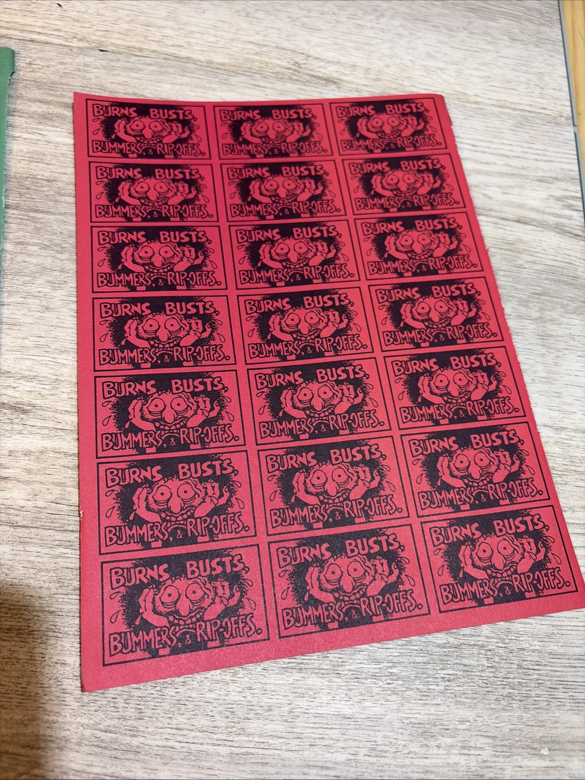 FABULOUS FURRY FREAK BROTHERS Pull Out GAME-1971-RARE- “FED”N” HEADS” COMPLETE
