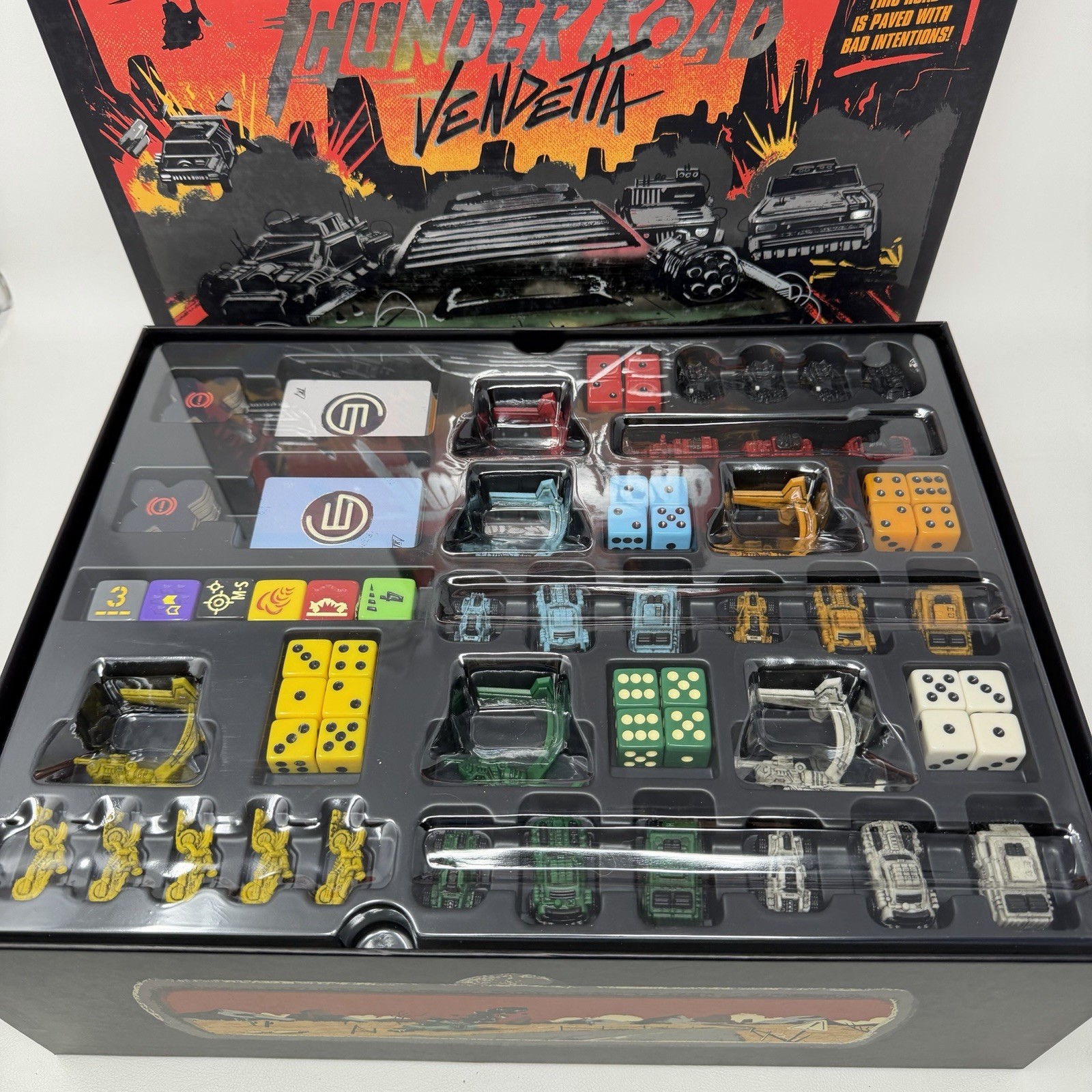 Thunder Road Vendetta Maximum Chrome Edition Restoration Games Complete