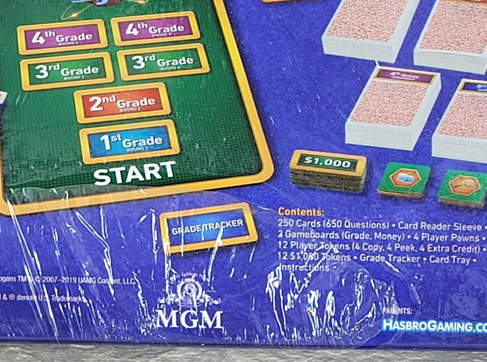 Are You Smarter Than a 5th Grader Board Game Hasbro Kids Ages 8 & Up Trivia New